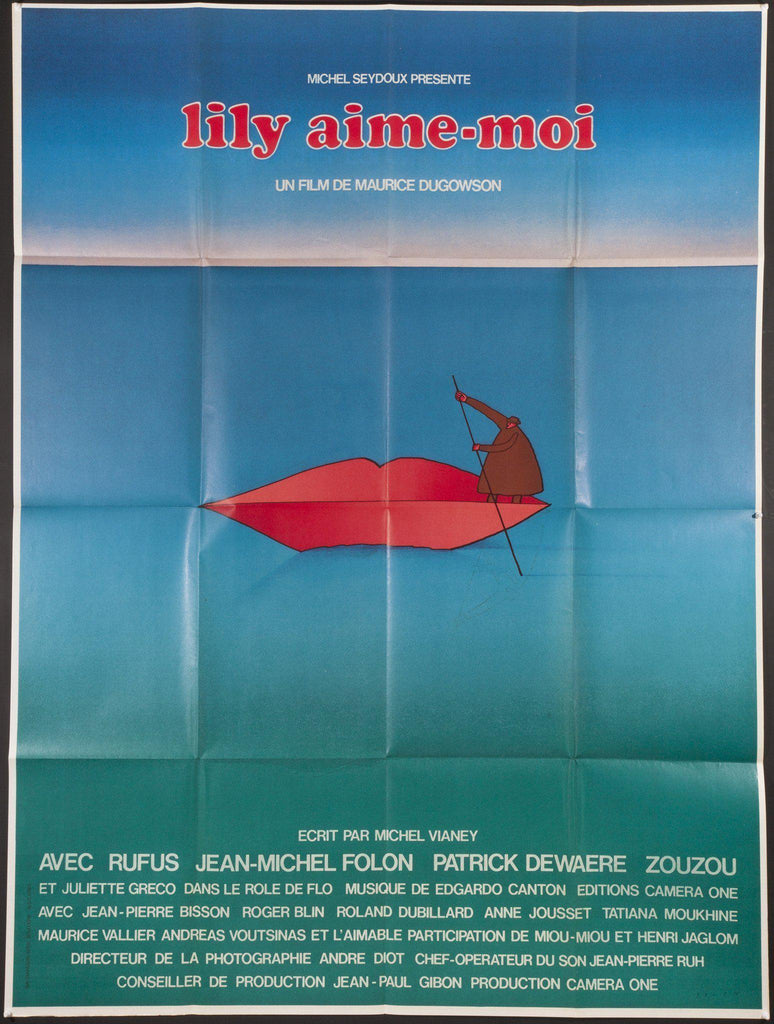 Lily Love Me (Lily Aime-Moi) Original Vintage Movie Poster