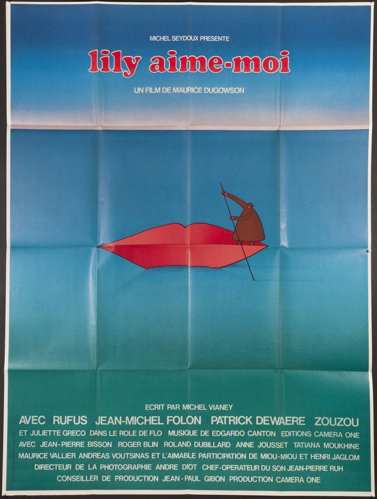 Lily Love Me (Lily Aime-Moi) Original Vintage Movie Poster