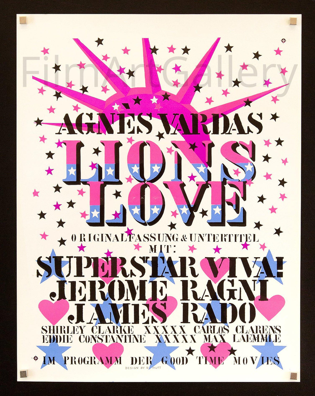 Lion&#39;s Love Original Vintage Movie Poster