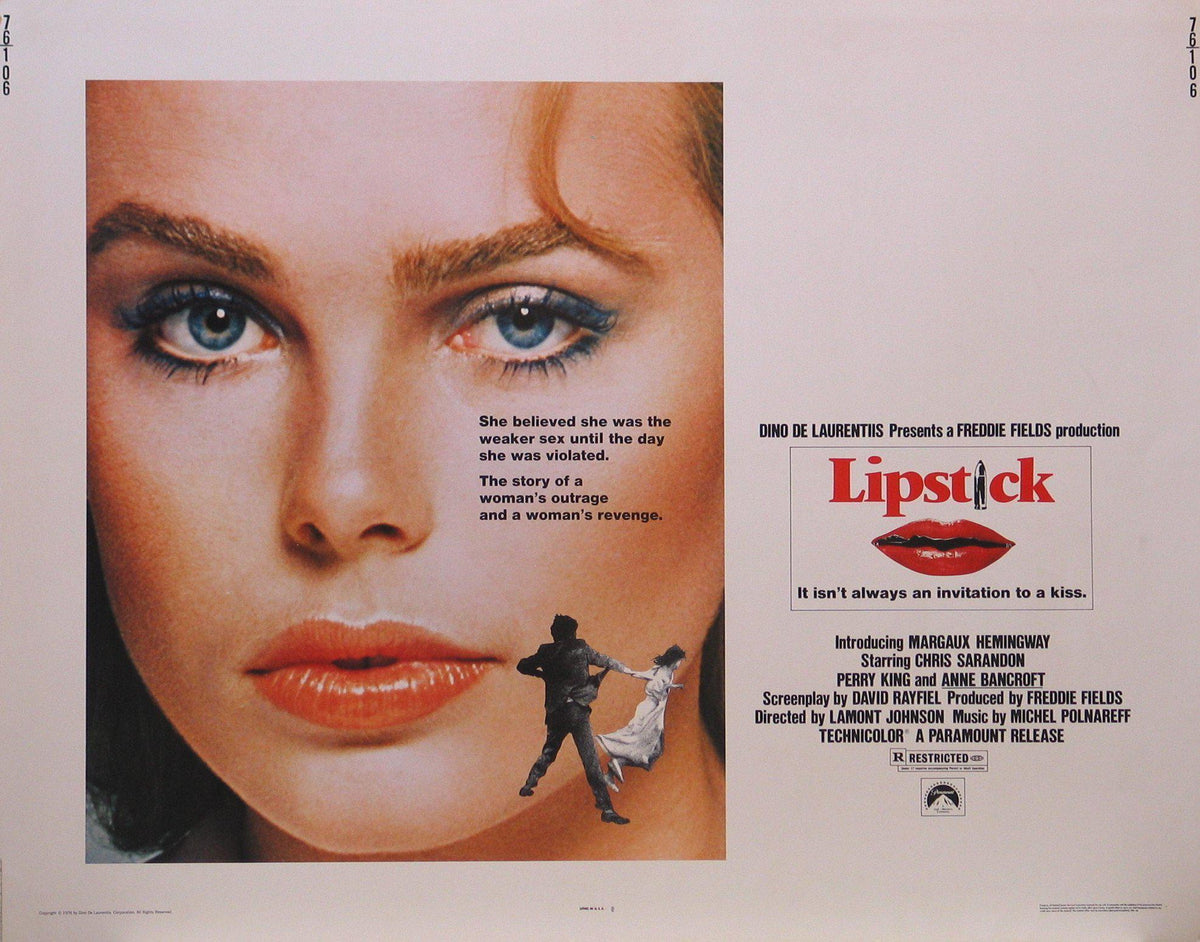 Lipstick Original Vintage Movie Poster