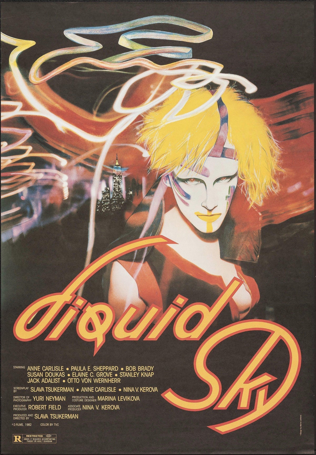 Liquid Sky Original Vintage Movie Poster