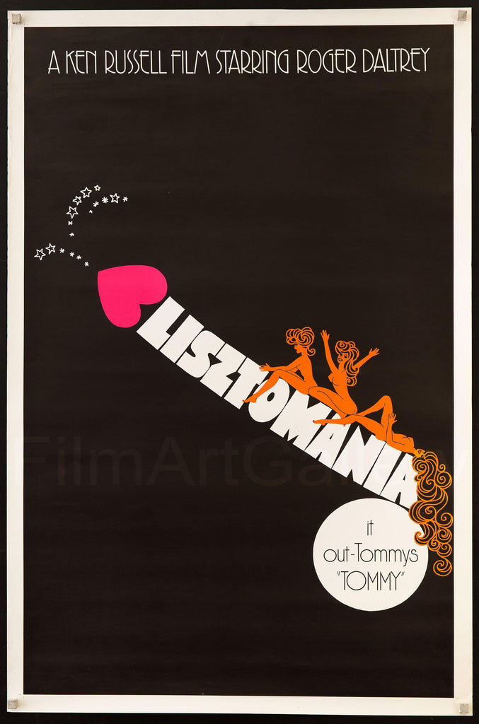 Lisztomania Original Vintage Movie Poster