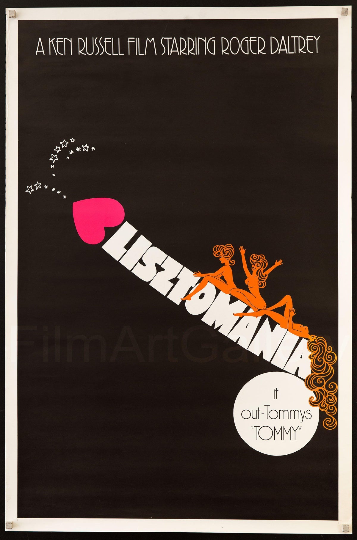 Lisztomania Original Vintage Movie Poster