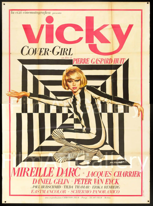 Living It Up (A Belles Dents/Vicky Cover Girl) Original Vintage Movie Poster