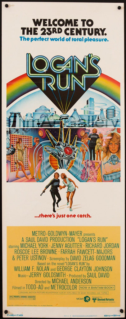 Logan's Run Original Vintage Movie Poster