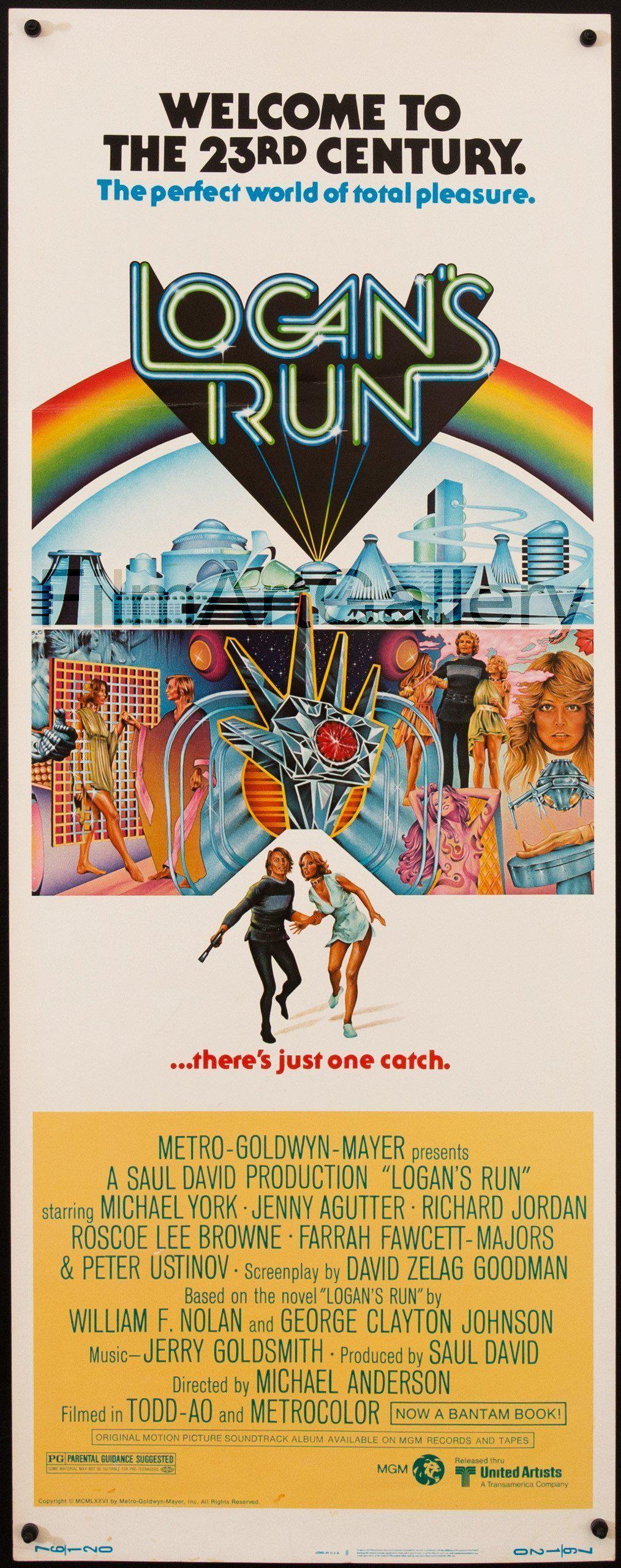 Logan&#39;s Run Original Vintage Movie Poster