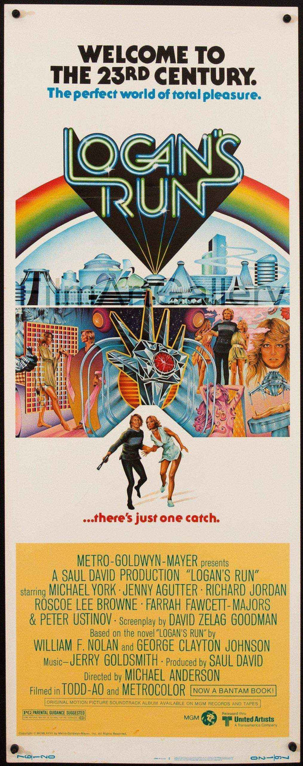 Logan's Run Original Vintage Movie Poster