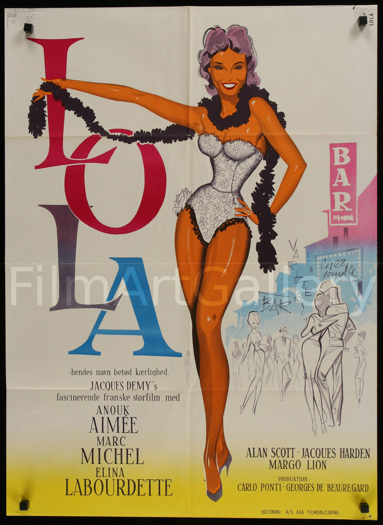 Lola 24x33 Original Vintage Movie Poster