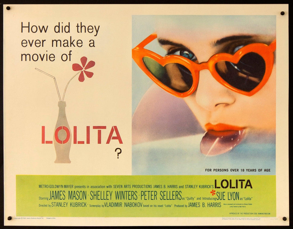 Lolita Half Sheet (22x28) Original Vintage Movie Poster