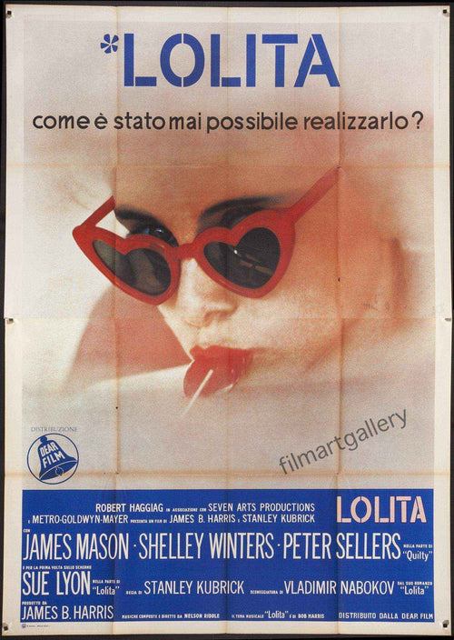 Lolita Original Vintage Movie Poster