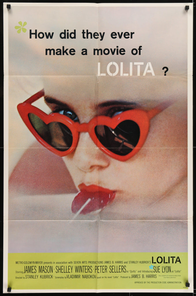 Lolita Original Vintage Movie Poster