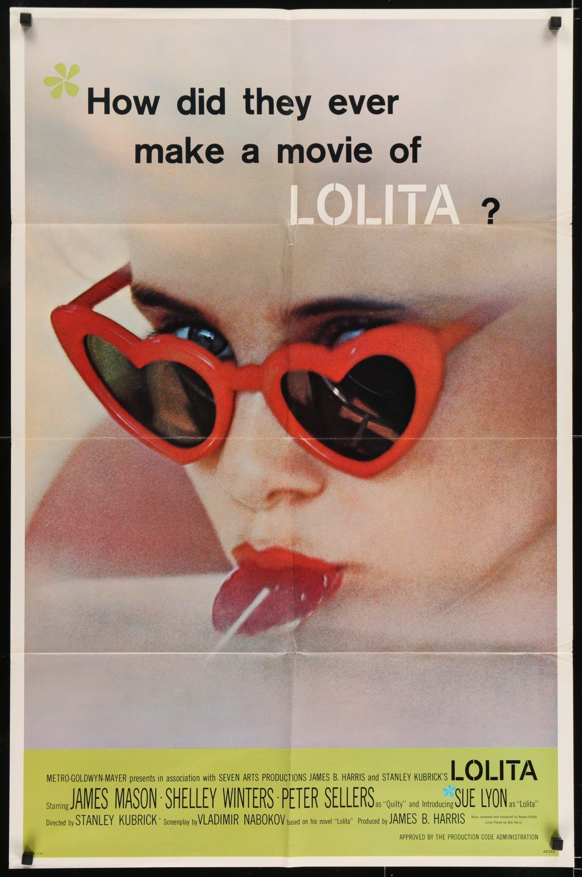 Lolita Original Vintage Movie Poster
