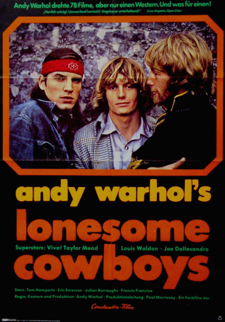 Lonesome Cowboys German A1 (23x33) Original Vintage Movie Poster