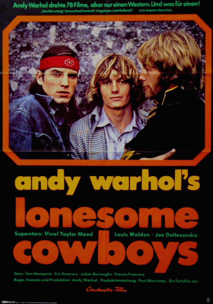 Lonesome Cowboys Original Vintage Movie Poster