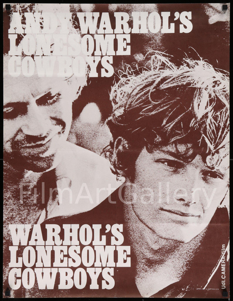 Lonesome Cowboys Original Vintage Movie Poster