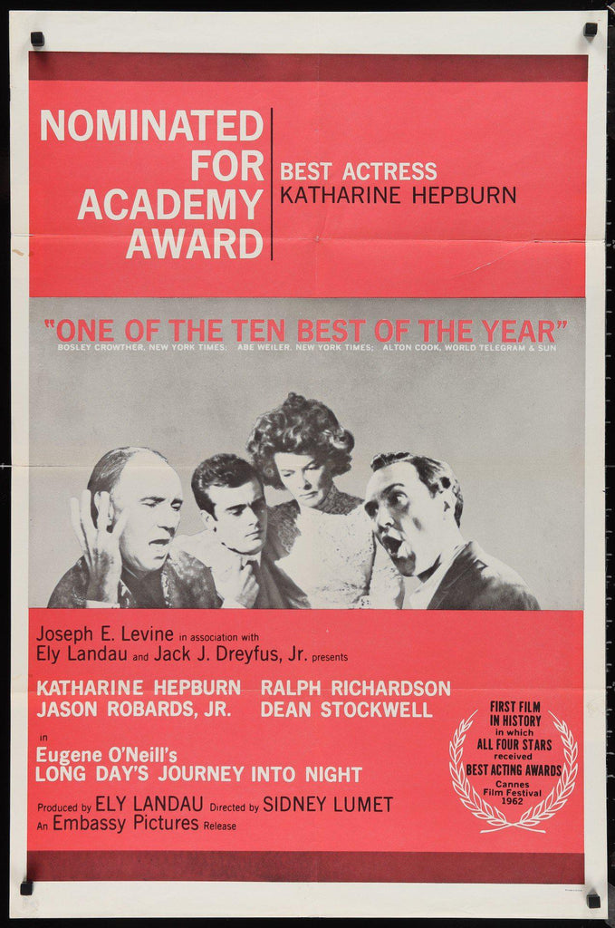 Long Day's Journey Into Night Original Vintage Movie Poster