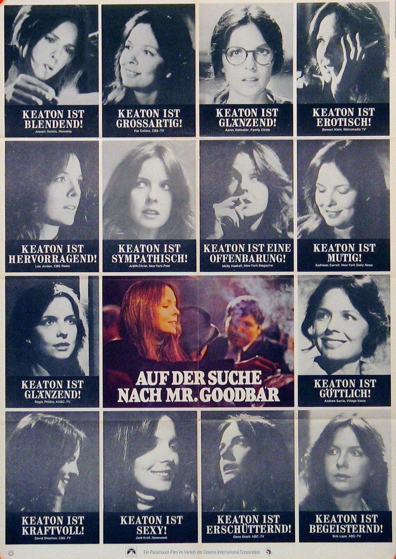 Looking for Mr. Goodbar German A1 (23x33) Original Vintage Movie Poster