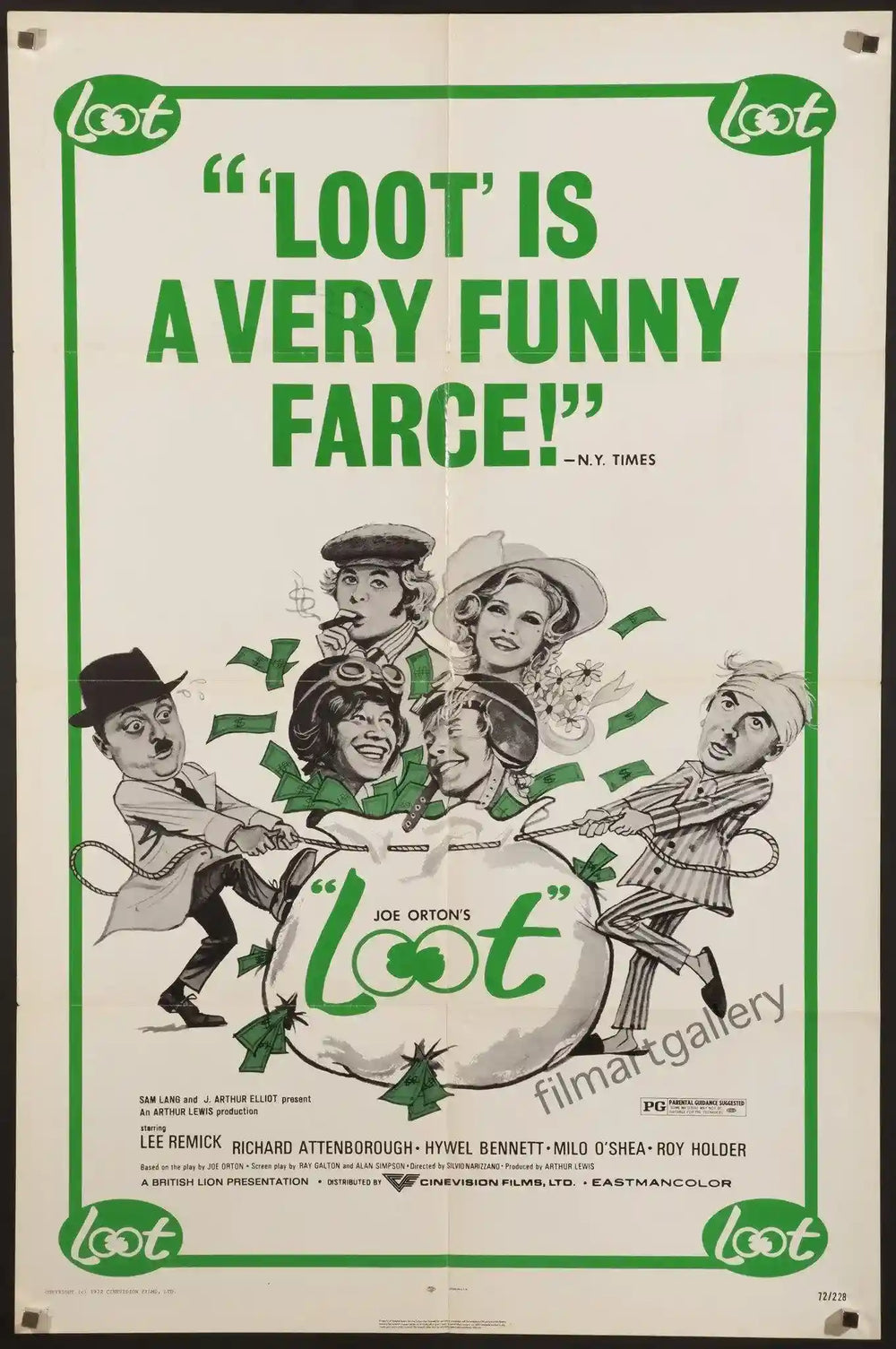 Loot Original Vintage Movie Poster