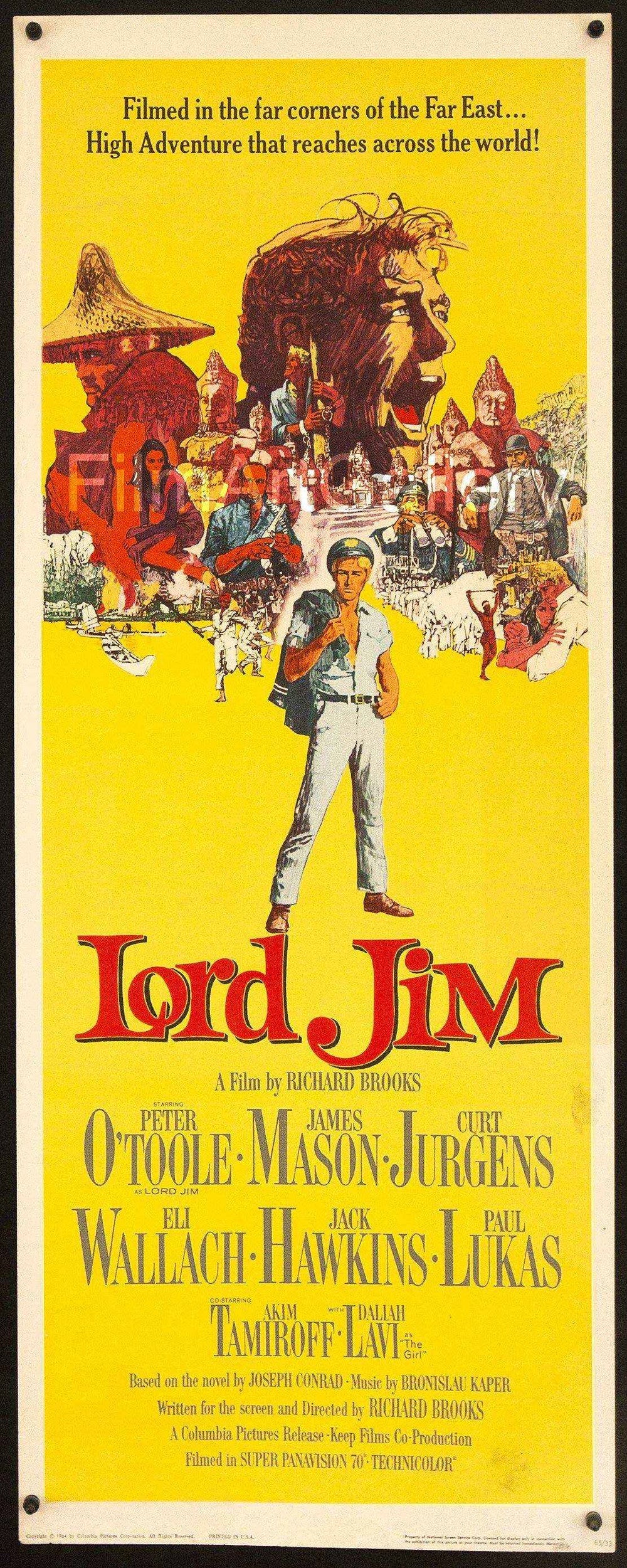Lord Jim Original Vintage Movie Poster