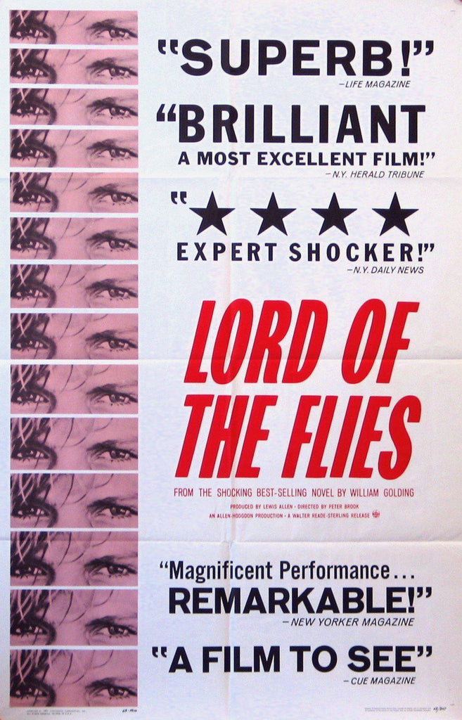 Lord of the Flies Original Vintage Movie Poster