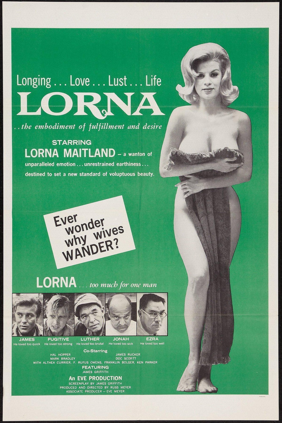 Lorna Original Vintage Movie Poster