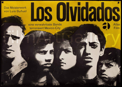 Los Olvidados Original Vintage Movie Poster