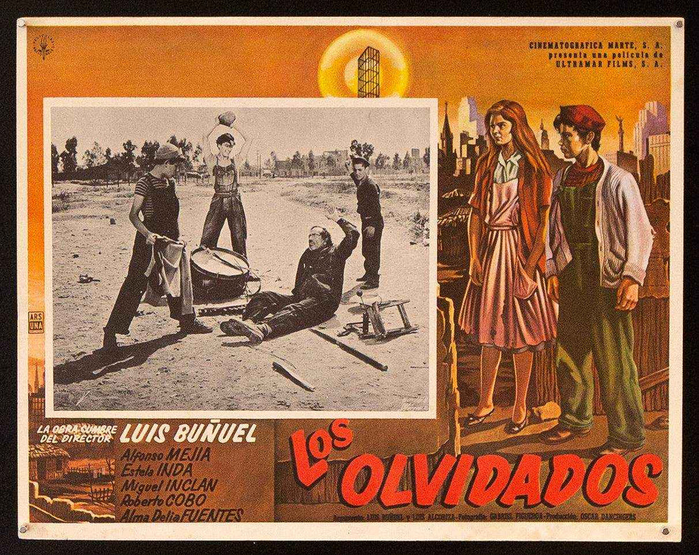 Los Olvidados Original Vintage Movie Poster