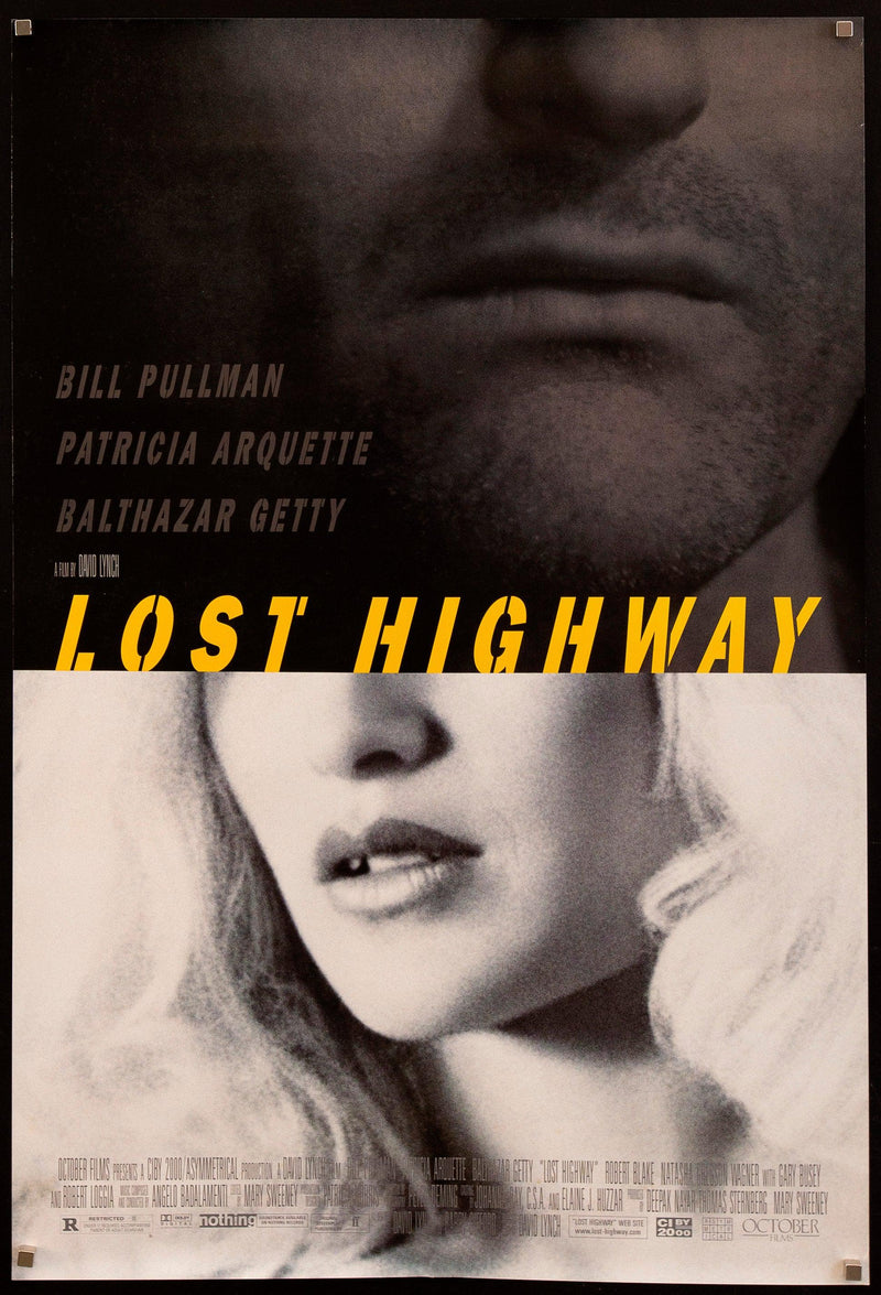 Lost Highway 1 Sheet (27x41) Original Vintage Movie Poster