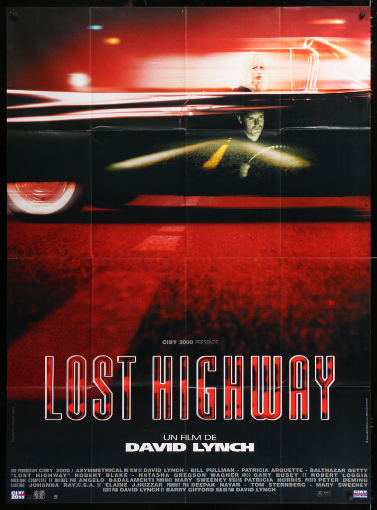Lost Highway Movie Poster 1997 French 1 panel (47x63)