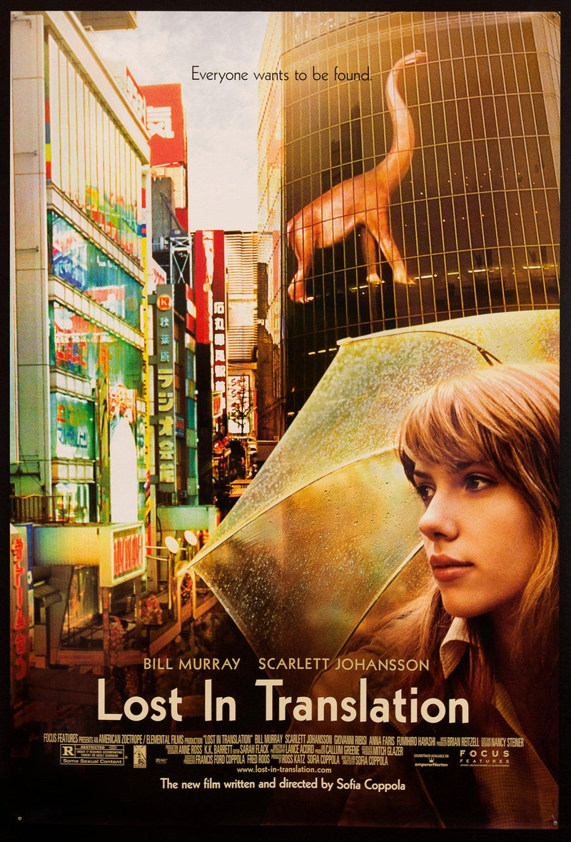 Lost In Translation 1 Sheet (27x41) Original Vintage Movie Poster