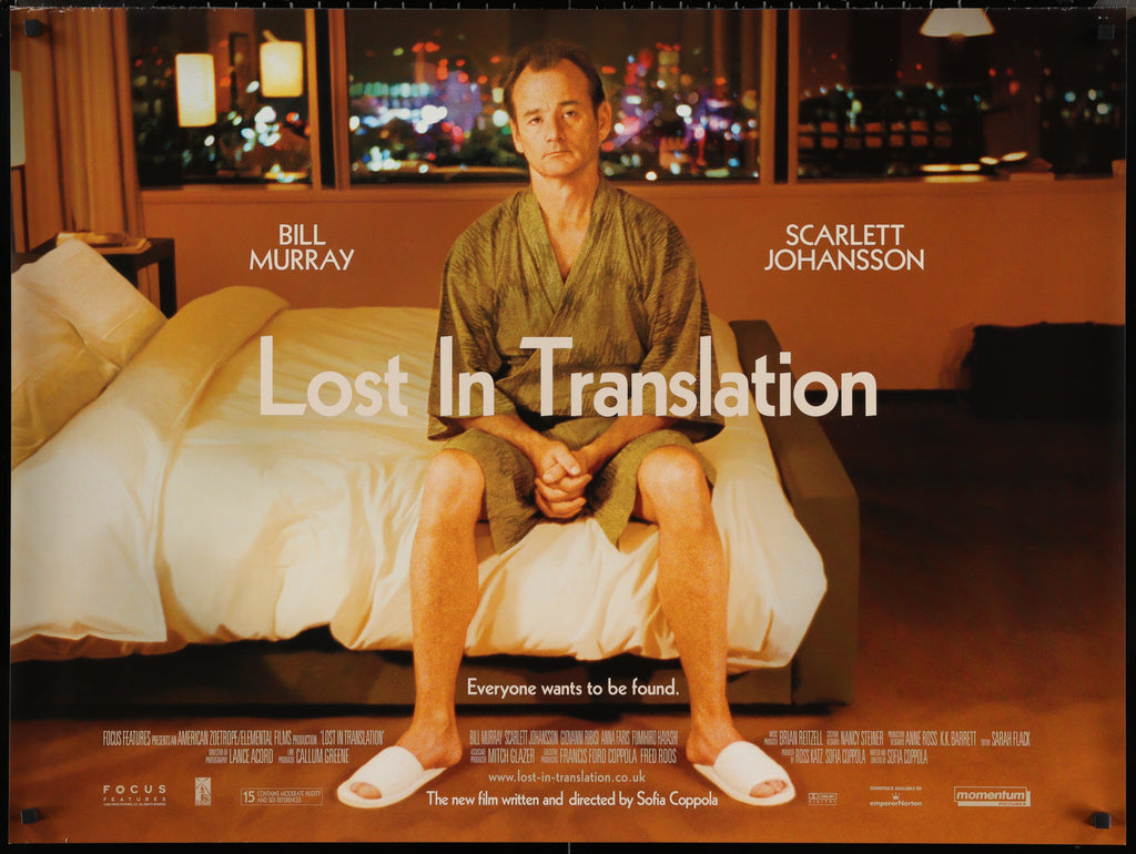 Lost In Translation Original Vintage Movie Poster