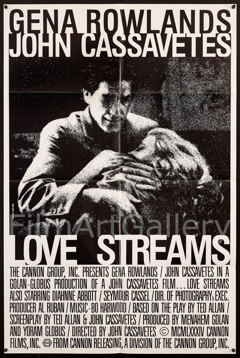 Love Streams 1 Sheet (27x41) Original Vintage Movie Poster