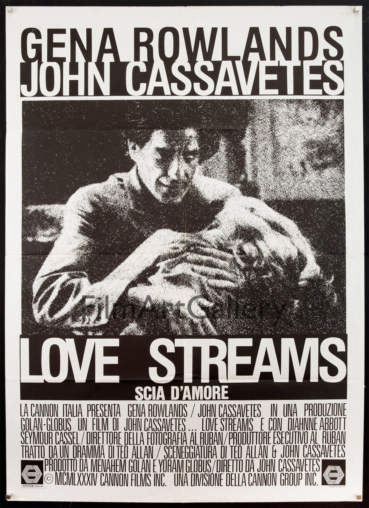 Love Streams Italian 2 foglio (39x55) Original Vintage Movie Poster