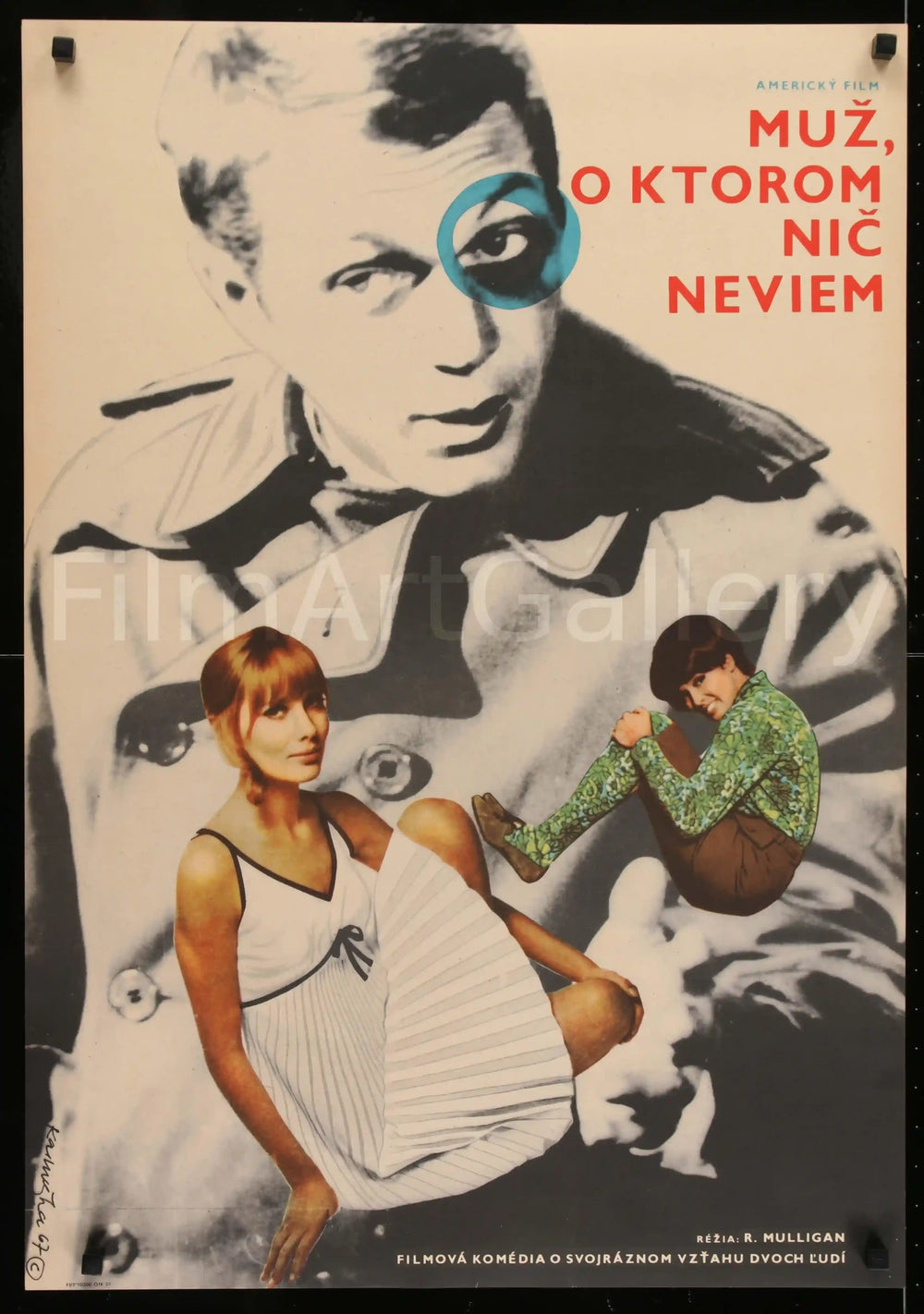 Love With the Proper Stranger Original Vintage Movie Poster
