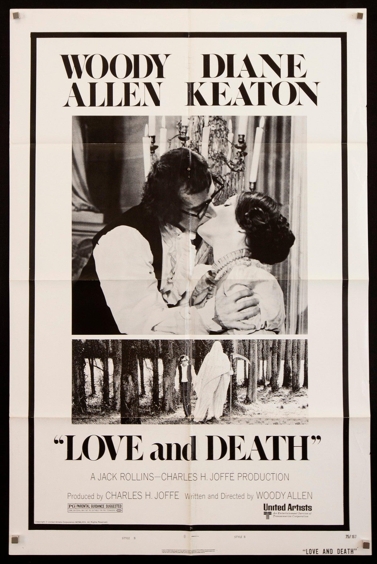 Love and Death Original Vintage Movie Poster