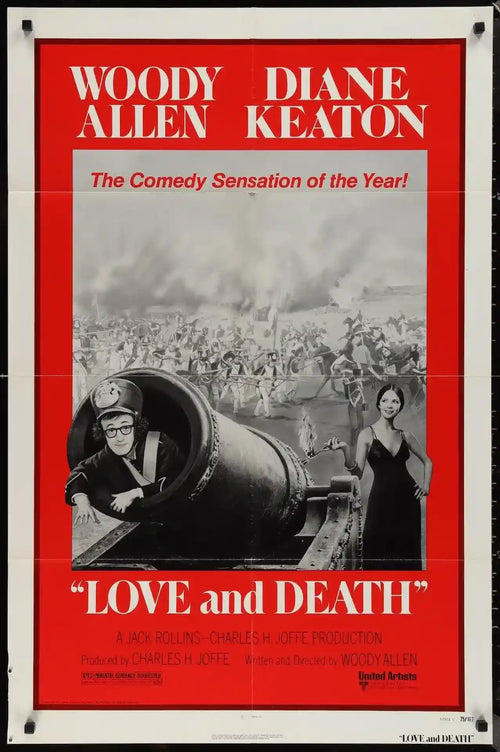 Love and Death Original Vintage Movie Poster