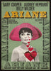 Love in the Afternoon German A1 (23x33) Original Vintage Movie Poster