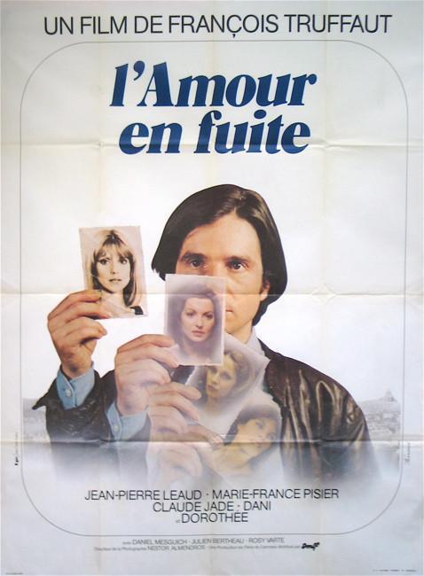 Love on the Run (L'Amour En Fuite) French 1 panel (47x63) Original Vintage Movie Poster