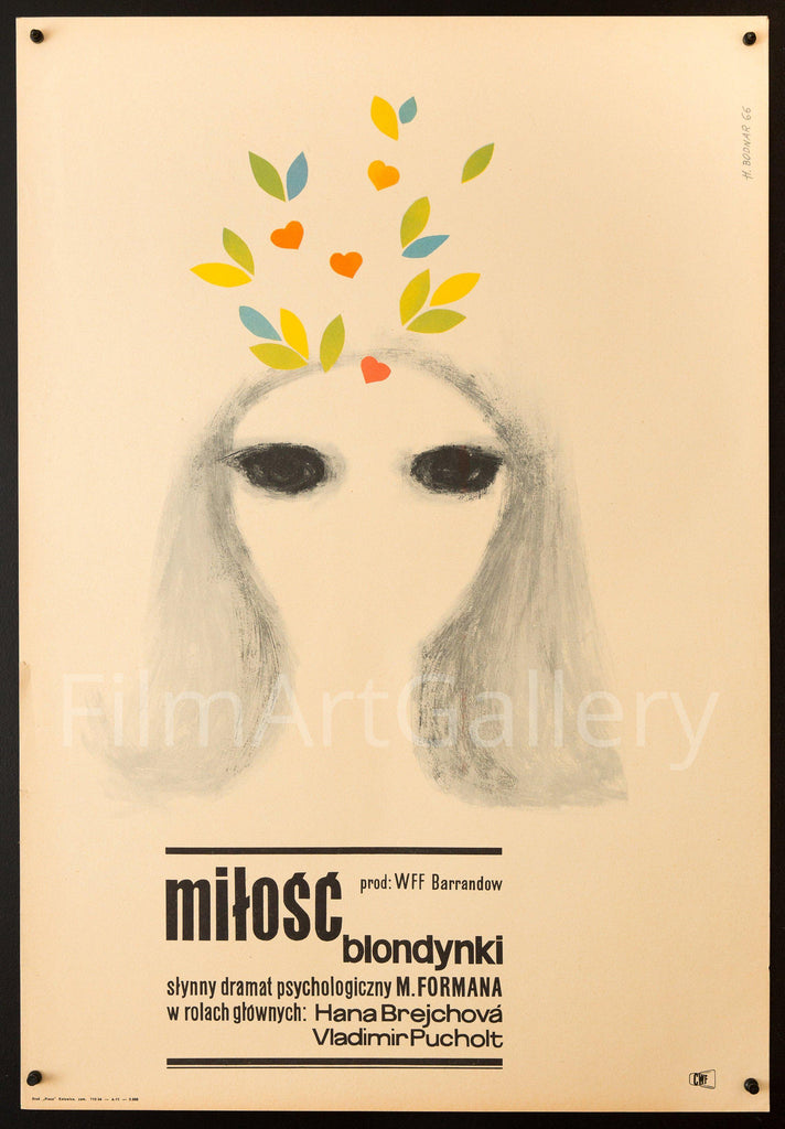 Loves of a Blonde Original Vintage Movie Poster