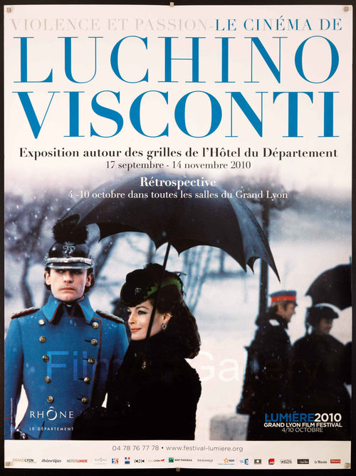 Luchino Visconti Retrospective Original Vintage Movie Poster