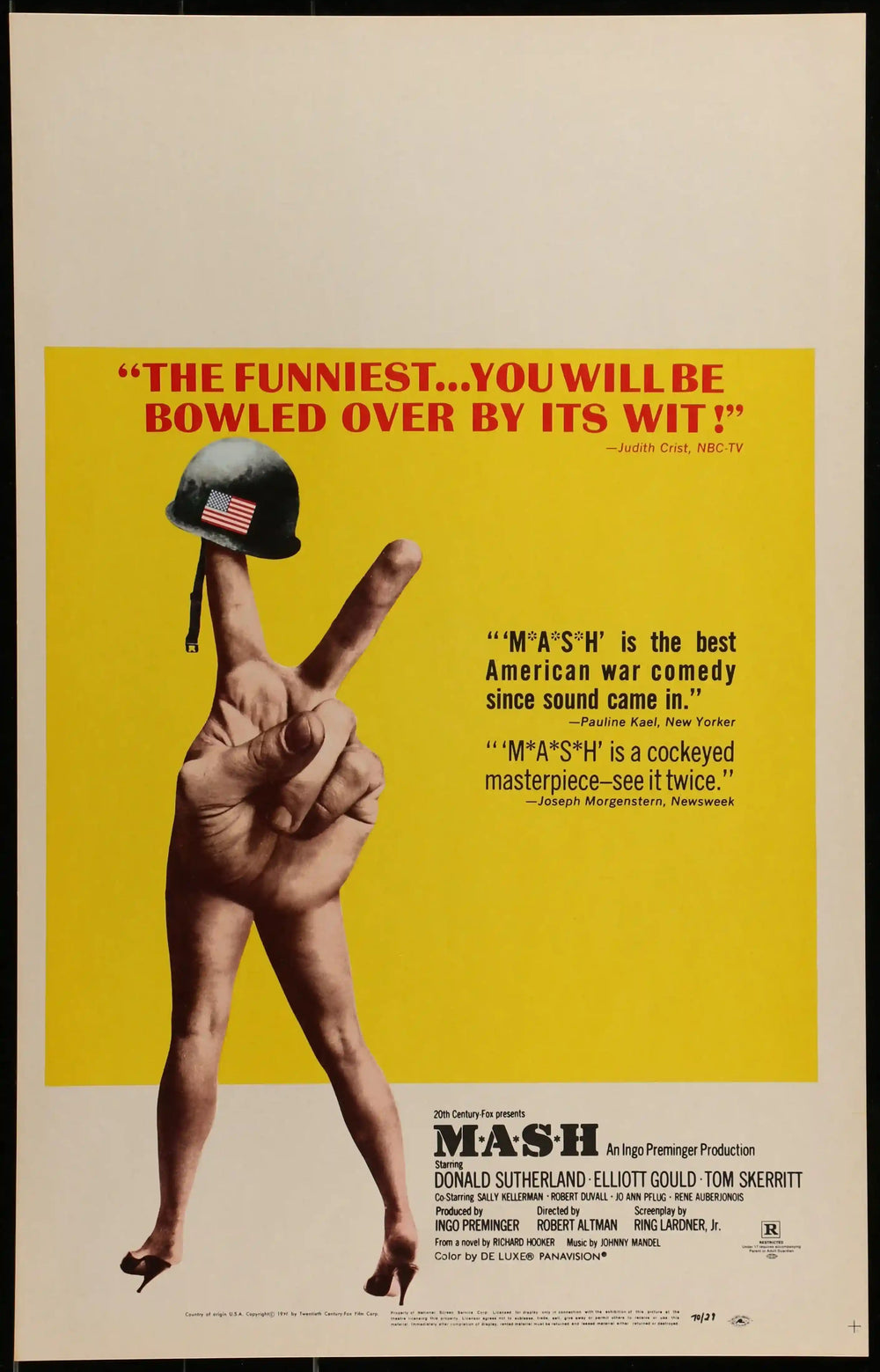 MASH Original Vintage Movie Poster