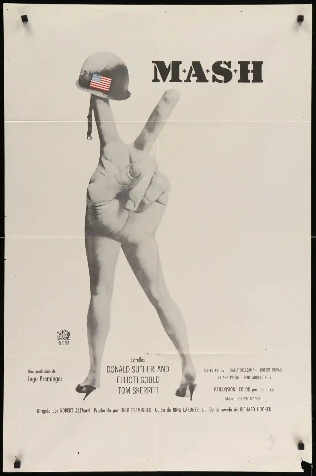 MASH Movie Poster 1970 1 Sheet (27x41)