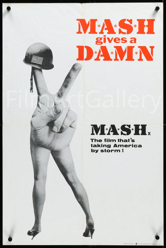 MASH Original Vintage Movie Poster