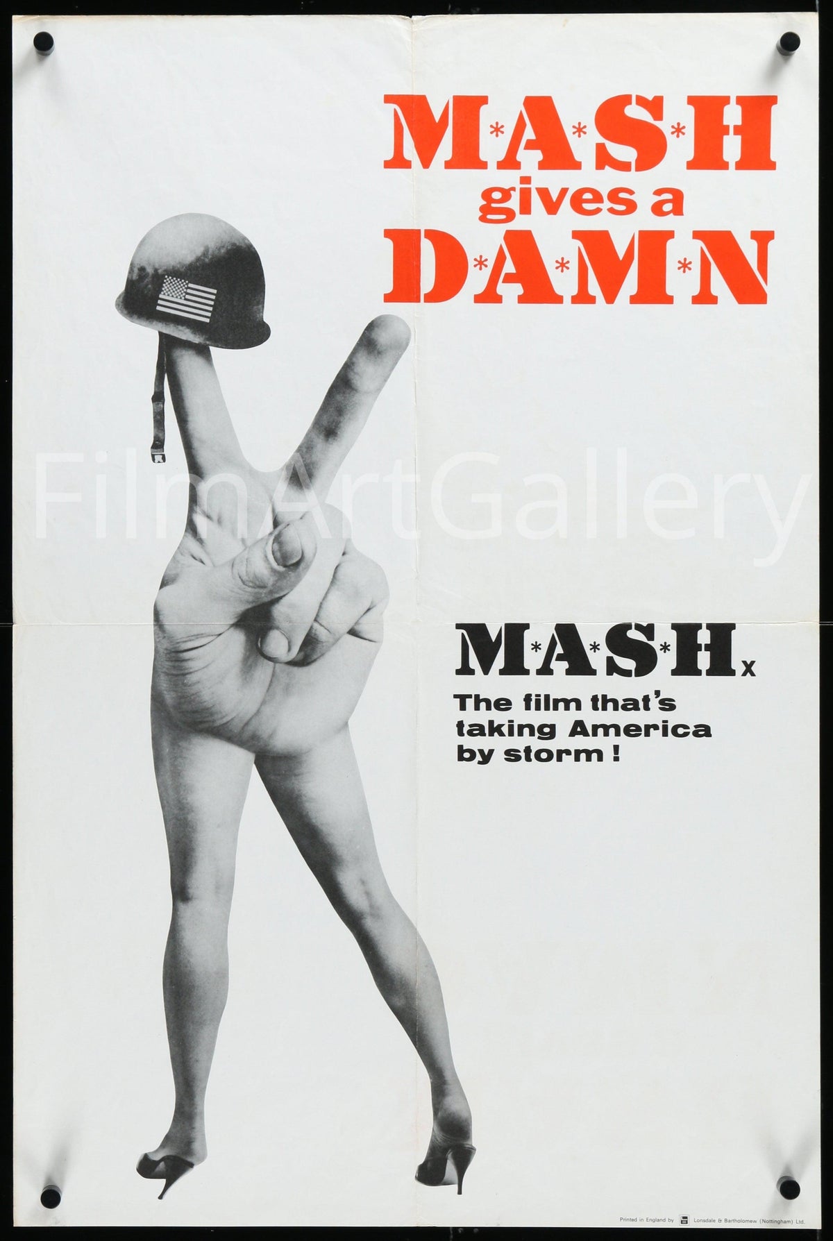 MASH Original Vintage Movie Poster