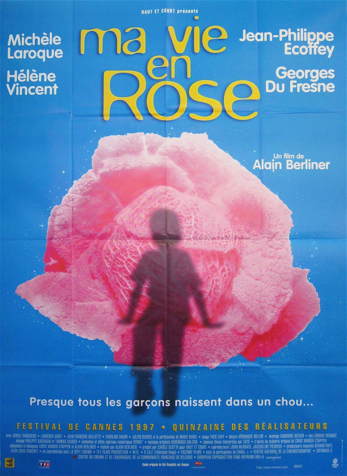 Ma Vie en Rose Original Vintage Movie Poster