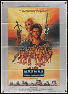Affiche Film Mad Max Thunderdome Tina Turner 1985 - Originale Promo Capitol Records, Ultra Rare