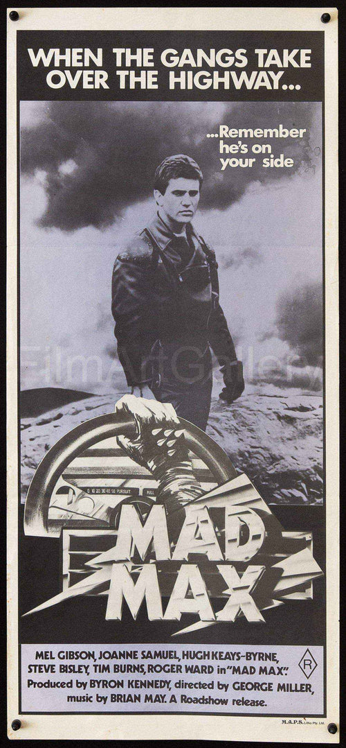 Mad Max Original Vintage Movie Poster