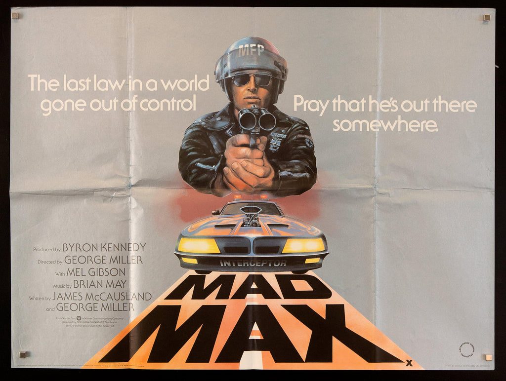Mad Max Original Vintage Movie Poster