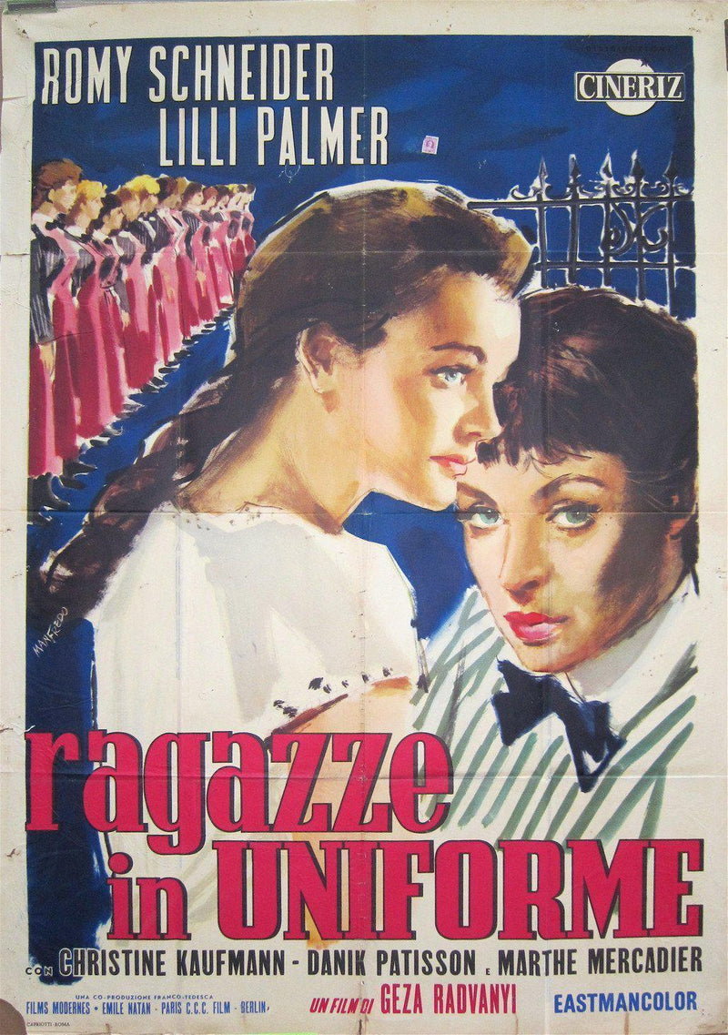Madchen in Uniform Italian 2 foglio (39x55) Original Vintage Movie Poster