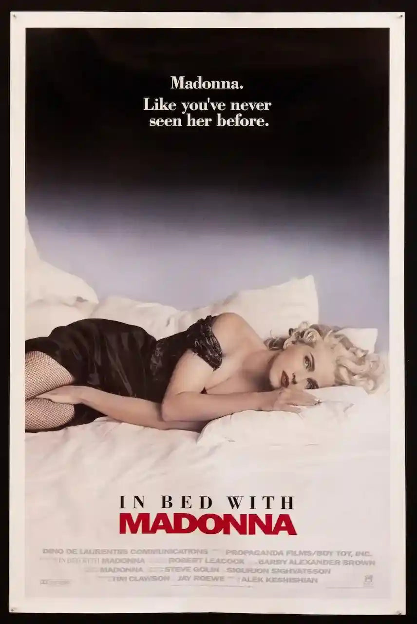 Madonna Truth Or Dare Original Vintage Movie Poster